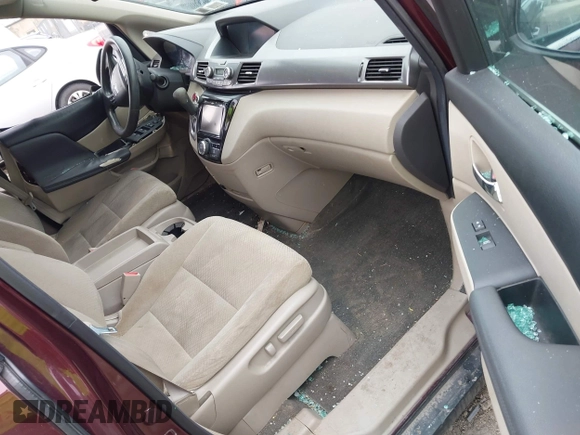 2014 Honda Odyssey EX with VIN 5FNRL5H43EB082088, listed as a IAAI auction lot 41940682 with 151,012 mi miles and . Bid and sale history available at carsss.com. Image 5.