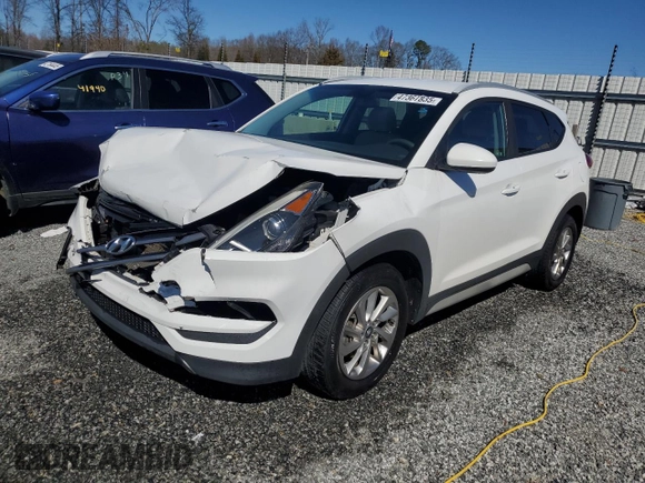 2018 Hyundai Tucson SEL z VIN KM8J33A41JU656096, wystawiony jako Copart lot #47367835 z przebiegiem 96 498 mil mil oraz Szkoda całkowita • Salvage title. Historia ofert i sprzedaży dostępna na DreamBid. Obrazek 1.