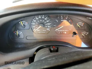 1995 Ford Mustang with VIN 1FALP4045SF211509, listed as a Copart auction lot 75002694 with 82,368 mi miles and Salvage Title. Bid and sale history available at carsss.com. Image 9.