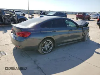 2019 BMW 4 Series 440i z VIN WBA4J5C56KBM66555, wystawiony jako Copart lot #52242495 z przebiegiem Nie podano mil oraz Szkoda całkowita • Salvage title. Historia ofert i sprzedaży dostępna na DreamBid. Obrazek 3.