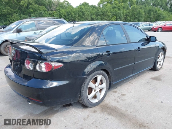 2007 Mazda 6 i Grand Touring with VIN 1YVHP81C775M62245, listed as a IAAI auction lot 42593590 with 229,618 mi miles and . Bid and sale history available at DreamBid. Image 4.