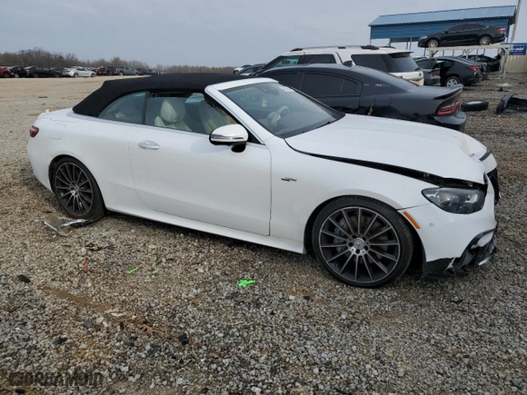 2022 Mercedes-Benz E-Class AMG E 53 with VIN W1K1K6BB9NF175681, listed as a Copart auction lot 45653754 with 14,689 mi miles and Salvage Title. Bid and sale history available at carsss.com. Image 4.