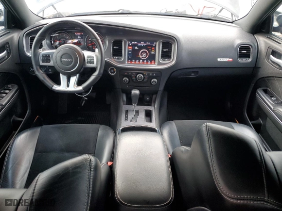 2012 Dodge Charger SRT8 with VIN 2C3CDXEJ2CH169792, listed as a Copart auction lot 88295065 with 107,255 mi miles and Salvage Title. Bid and sale history available at carsss.com. Image 8.