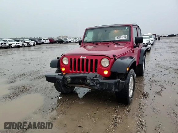 2008 Jeep Wrangler X z VIN 1J4FA24188L650933, wystawiony jako Copart lot #60603225 z przebiegiem 121 682 mil mil oraz Szkoda całkowita • Salvage title. Historia ofert i sprzedaży dostępna na DreamBid. Obrazek 13.