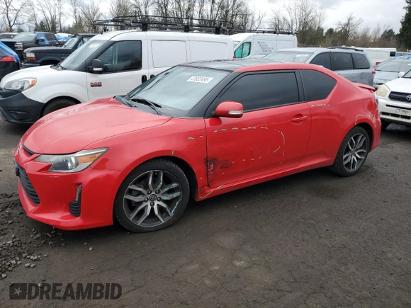 2014 Scion tC z VIN JTKJF5C77E3075236, wystawiony jako Copart lot #47632495 z przebiegiem 134 825 mil mil oraz Szkody całkowita. Historia ofert i sprzedaży dostępna na DreamBid. Obrazek 1.
