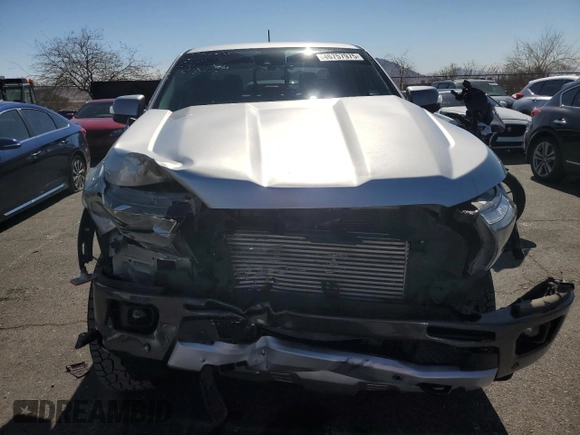 2021 Ford Ranger XL with VIN 1FTER4EH3MLD32925, listed as a Copart auction lot 46757975 with 40,847 mi miles and Salvage Title. Bid and sale history available at carsss.com. Image 5.