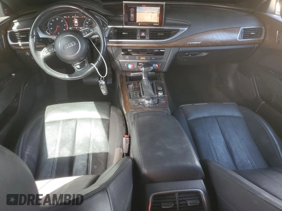 2015 Audi A7 3.0 Prestige with VIN WAU2GAFC0FN038140, listed as a Copart auction lot 66516174 with 86,034 mi miles and Salvage Title. Bid and sale history available at carsss.com. Image 8.