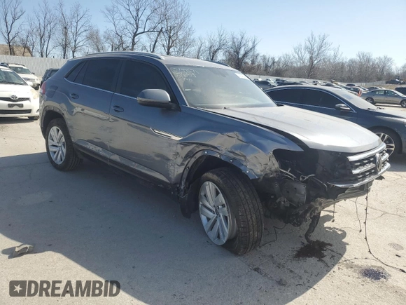 2020 Volkswagen Atlas SE z VIN 1V21E2CAXLC226750, wystawiony jako Copart lot #49096425 z przebiegiem 72 260 mil mil oraz Szkoda całkowita • Salvage title. Historia ofert i sprzedaży dostępna na DreamBid. Obrazek 4.