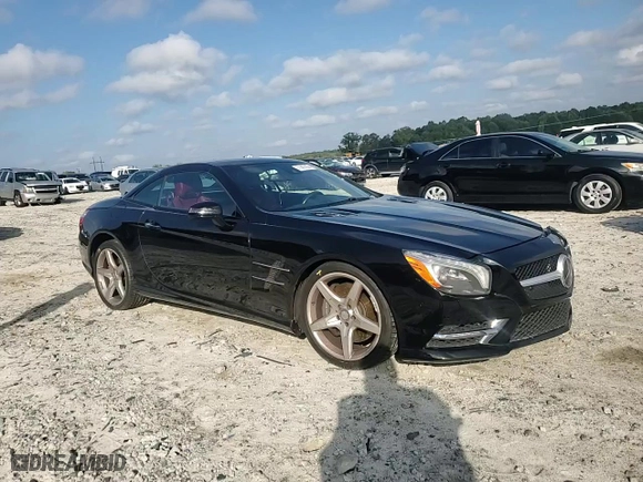 2015 Mercedes-Benz SL-Class SL 550 with VIN WDDJK7DA7FF034796, listed as a Copart auction lot 71477874 with 53,842 mi miles and Salvage Title. Bid and sale history available at carsss.com. Image 10.
