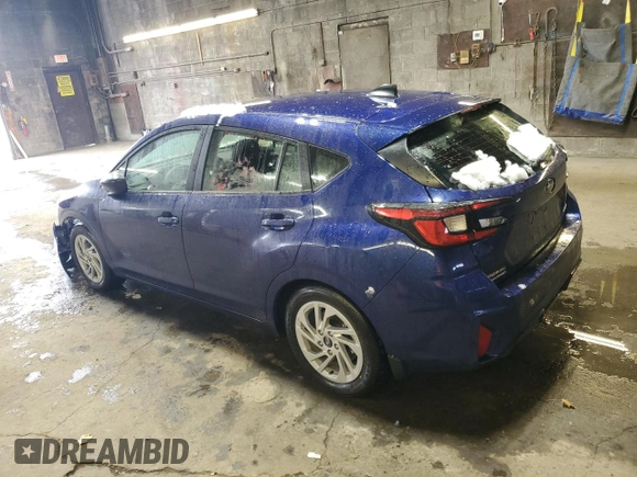 2024 Subaru Impreza with VIN JF1GUABC0R8893033, listed as a Copart auction lot 85941104 with 1,224 mi miles and Salvage Title. Bid and sale history available at carsss.com. Image 2.