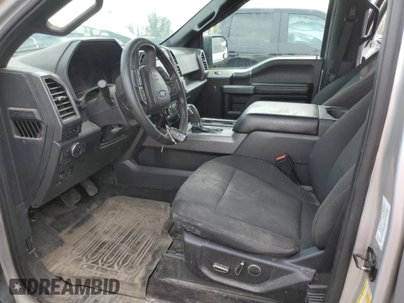 2018 Ford F-150 XL with VIN 1FTFW1E58JFD90511, listed as a Copart auction lot 60147855 with 330,195 mi miles and Clean title. Bid and sale history available at DreamBid. Image 7.