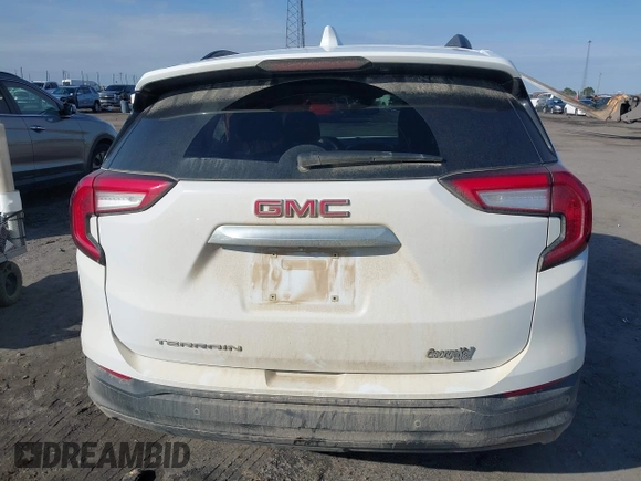 2022 GMC Terrain SLE with VIN 3GKALMEV3NL140632, listed as a IAAI auction lot 41570760 with 23,558 mi miles. Bid and sale history available at carsss.com. Image 16.