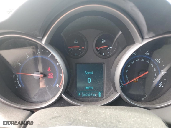 2012 Chevrolet Cruze LS with VIN 1G1PC5SH6C7145621, listed as a Copart auction lot 48908575 with 102,607 mi miles and Salvage Title. Bid and sale history available at carsss.com. Image 9.