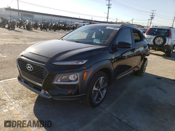 2020 Hyundai Kona Ultimate with VIN KM8K5CA52LU427338, listed as a Copart auction lot 67275882 with 32,864 mi miles. Bid and sale history available at carsss.com. Image 1.