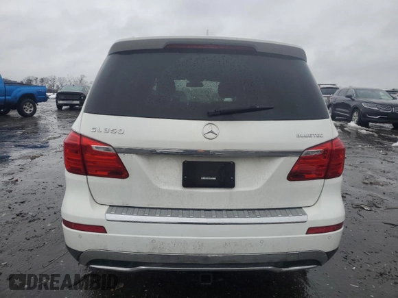 2015 Mercedes-Benz GL-Class GL 350 BlueTEC with VIN 4JGDF2EE7FA608712, listed as a Copart auction lot 45158195 with 130,219 mi miles and Salvage Title. Bid and sale history available at carsss.com. Image 6.