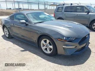 2018 Ford Mustang EcoBoost with VIN 1FA6P8TH4J5175478, listed as a IAAI auction lot 42316365 with 29,475 mi miles and . Bid and sale history available at DreamBid. Image 1.