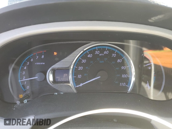 2014 Toyota Sienna XLE with VIN 5TDYK3DC5ES431148, listed as a Copart auction lot 43571065 with 82,854 mi miles and Salvage Title. Bid and sale history available at carsss.com. Image 9.