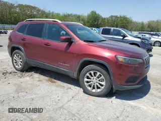 2020 Jeep Cherokee Latitude with VIN 1C4PJMCB2LD619857, listed as a Copart auction lot 52413655 with 170,772 mi miles and Salvage title. Bid and sale history available at DreamBid. Image 4.