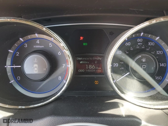 2011 Hyundai Sonata GLS PZEV with VIN 5NPEB4AC3BH210873, listed as a Copart auction lot 51925095 with 140,634 mi miles and Salvage Title. Bid and sale history available at carsss.com. Image 9.