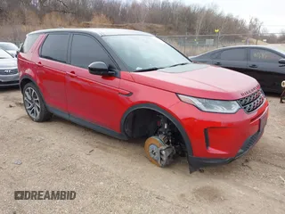 2020 Land Rover Discovery Sport SE with VIN SALCP2FX4LH859423, listed as a IAAI auction lot 41455025 with 60,726 mi miles. Bid and sale history available at carsss.com. Image 1.