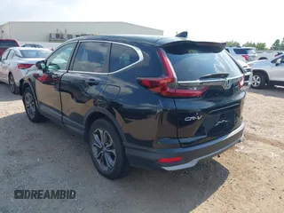 2022 Honda CR-V EX with VIN 2HKRW2H52NH637998, listed as a IAAI auction lot 38094860 with 48,753 mi miles. Bid and sale history available at carsss.com. Image 3.