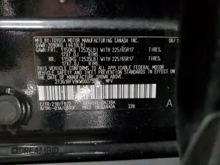 2019 Toyota RAV4 LE with VIN 2T3G1RFV9KW060750, listed as a Copart auction lot 88417955 with 109,556 mi miles and Salvage Title. Bid and sale history available at DreamBid. Image 16.