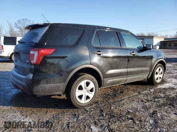 2016 Ford Utility Police Interceptor with VIN 1FM5K8AR4GGB81578, listed as a Copart auction lot 85652624 with 143,704 mi miles and Salvage Title. Bid and sale history available at carsss.com. Image 3.