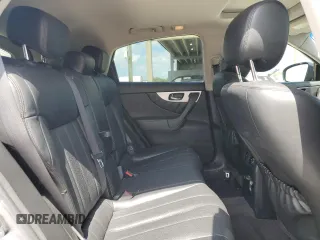 2015 Infiniti QX70 with VIN JN8CS1MU1FM380501, listed as a Copart auction lot 58406725 with 90,028 mi miles and Salvage title. Bid and sale history available at DreamBid. Image 11.