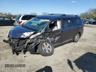 2014 Toyota Sienna LE AAS with VIN 5TDKK3DC4ES522918, listed as a Copart auction lot 51827245 with Not Provided miles and Salvage Title. Bid and sale history available at carsss.com. Image 1.