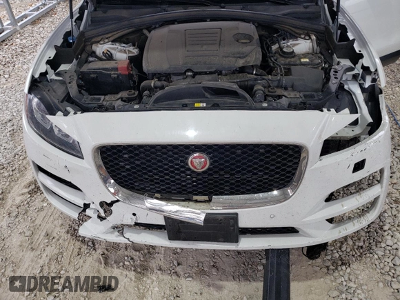 2020 Jaguar F-Pace 30t Prestige with VIN SADCK2GX0LA634806, listed as a Copart auction lot 80572664 with 66,625 mi miles and Salvage Title. Bid and sale history available at DreamBid. Image 12.