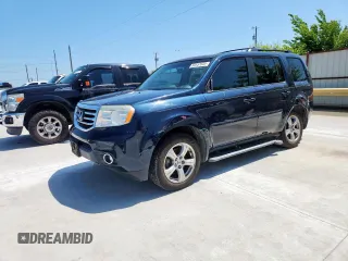 2012 Honda Pilot EX-L with VIN 5FNYF3H54CB036301, listed as a Copart auction lot 60557025 with 187,690 mi miles and Salvage title. Bid and sale history available at DreamBid. Image 1.