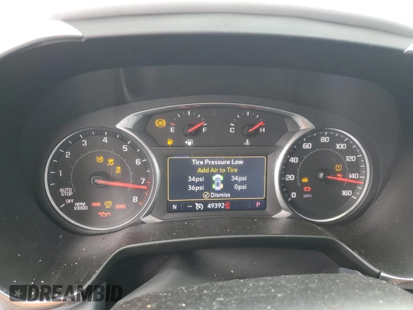 2019 Chevrolet Blazer z VIN 3GNKBDRS2KS678704, wystawiony jako Copart lot #85765724 z przebiegiem 49 392 mil mil oraz Szkoda całkowita • Salvage title. Historia ofert i sprzedaży dostępna na DreamBid. Obrazek 9.