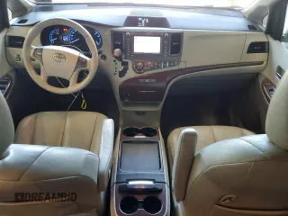 2011 Toyota Sienna XLE with VIN 5TDDK3DC7BS009764, listed as a Copart auction lot 59179775 with 197,145 mi miles and Salvage title. Bid and sale history available at DreamBid. Image 8.