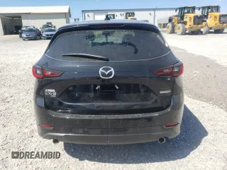 2025 Mazda CX-5 2.5 S Premium Plus Package with VIN JM3KFBEM6S0546892, listed as a Copart auction lot 49217495 with 1,144 mi miles and Salvage Title. Bid and sale history available at carsss.com. Image 6.