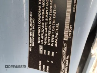 2019 Aston Martin DB11 z VIN SCFRMFCW3KGM05215, wystawiony jako Copart lot #63806262 z przebiegiem 10 418 mil mil oraz . Historia ofert i sprzedaży dostępna na DreamBid. Obrazek 10.