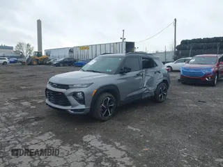 2023 Chevrolet TrailBlazer RS with VIN KL79MUSL3PB011922, listed as a IAAI auction lot 41943713 with 43,742 mi miles and . Bid and sale history available at DreamBid. Image 18.