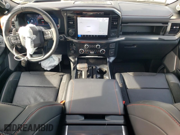 2024 Ford F-150 Raptor with VIN 1FTFW1RG7RFC23614, listed as a Copart auction lot 45560955 with 1,847 mi miles and Salvage Title. Bid and sale history available at DreamBid. Image 8.