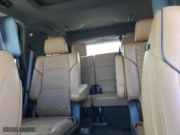 2021 Cadillac Escalade RWD Premium Luxury with VIN 1GYS3BKL9MR476536, listed as a Copart auction lot 76549574 with 49,039 mi miles and Non Repairable. Bid and sale history available at carsss.com. Image 10.
