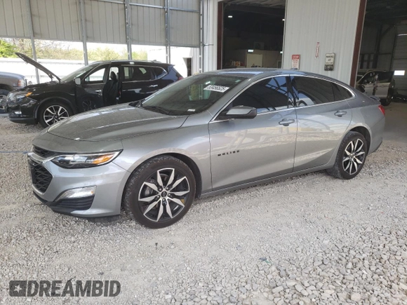 2024 Chevrolet Malibu RS with VIN 1G1ZG5ST1RF141833, listed as a Copart auction lot 53456525 with 17,866 mi miles and Salvage Title. Bid and sale history available at DreamBid. Image 1.