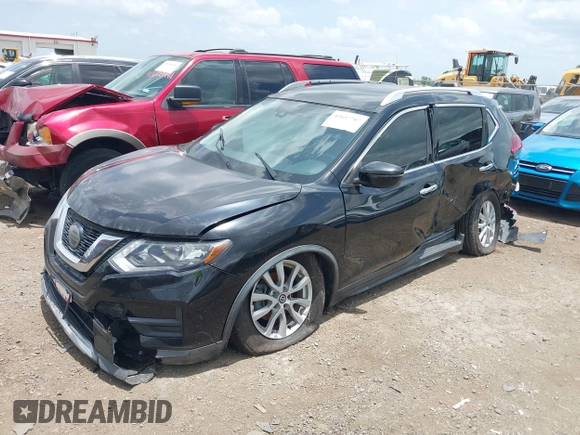 2019 Nissan Rogue SV with VIN KNMAT2MT2KP514826, listed as a IAAI auction lot 42657767 with 109,340 mi miles and . Bid and sale history available at DreamBid. Image 2.