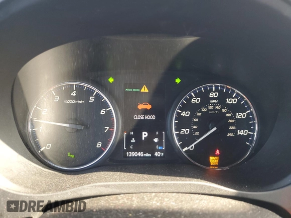 2020 Mitsubishi Outlander SE z VIN JA4AD3A30LZ040995, wystawiony jako Copart lot #53174605 z przebiegiem 139 046 mil mil oraz Szkoda całkowita • Salvage title. Historia ofert i sprzedaży dostępna na DreamBid. Obrazek 9.