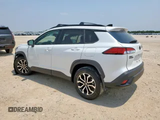 2025 Toyota Corolla Cross Hybrid S с VIN 7MUFBABG3SV077116, выставлен на аукционе Copart как лот 57056335 с пробегом 139 миль миль и Списание • Salvage title. История ставок и продаж доступна на DreamBid. Изображение 2.
