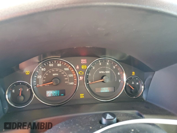 2006 Jeep Commander Limited with VIN 1J8HG58226C143887, listed as a Copart auction lot 73879154 with 181,553 mi miles and Non Repairable. Bid and sale history available at carsss.com. Image 9.