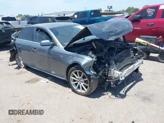 2014 Audi A4 Premium Plus with VIN WAUFFAFL8EN005843, listed as a IAAI auction lot 42248048 with Not provided miles and . Bid and sale history available at DreamBid. Image 1.