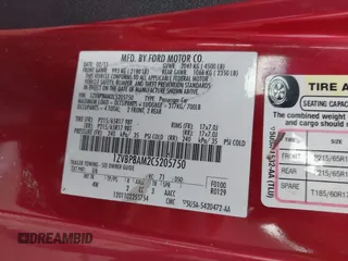 2012 Ford Mustang Premium z VIN 1ZVBP8AM2C5205750, wystawiony jako IAAI lot #42553306 z przebiegiem Nie podano mil oraz . Historia ofert i sprzedaży dostępna na DreamBid. Obrazek 9.
