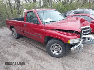 1998 Dodge 1500 with VIN 1B7HC16Y4WS630100, listed as a IAAI auction lot 42001935 with 65,000 mi miles and . Bid and sale history available at DreamBid. Image 1.