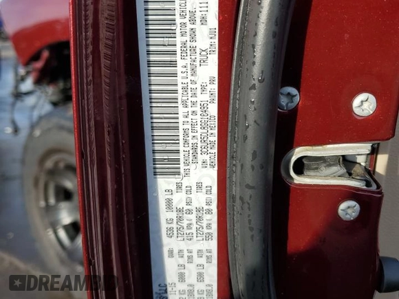 2016 Ram 2500 SLT with VIN 3C6UR5DL8GG184951, listed as a Copart auction lot 43199475 with 96,535 mi miles and Salvage Title. Bid and sale history available at carsss.com. Image 13.