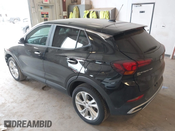 2023 Buick Encore GX Preferred with VIN KL4MMCSL0PB071383, listed as a IAAI auction lot 42419338 with 24,347 mi miles and . Bid and sale history available at DreamBid. Image 3.