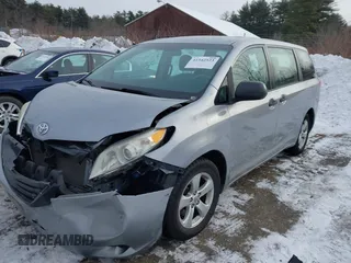 2012 Toyota Sienna with VIN 5TDKA3DC3CS010468, listed as a IAAI auction lot 41542523 with 56,055 mi miles and . Bid and sale history available at DreamBid. Image 2.