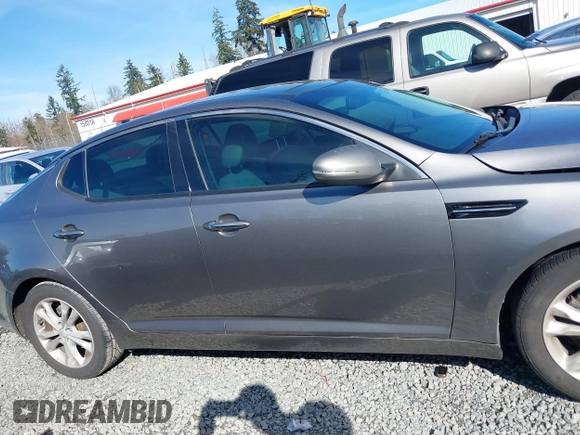 2013 Kia Optima EX with VIN 5XXGN4A75DG148233, listed as a IAAI auction lot 41878061 with 124,066 mi miles. Bid and sale history available at carsss.com. Image 13.